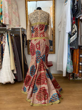 Cargar imagen en el visor de la galería, Vestido Largo Vintage Original 70's