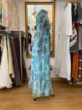 Cargar imagen en el visor de la galería, Vestido Vintage Original 70's con estampado floral