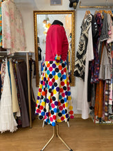 Cargar imagen en el visor de la galería, Vestido Vintage Original 60's con estampado de lunares