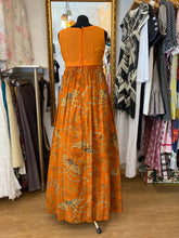 Cargar imagen en el visor de la galería, Vestido Maxi Vintage 60's con estampado