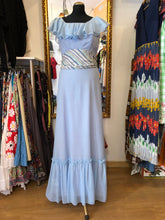 Cargar imagen en el visor de la galería, Vestido Vintage Original 70's Largo con lazo