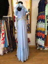 Cargar imagen en el visor de la galería, Vestido Vintage Original 70's Largo con lazo