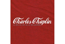 Cargar imagen en el visor de la galería, Camiseta CHARLES CHAPLIN